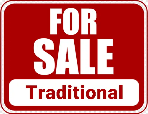 traditional sale